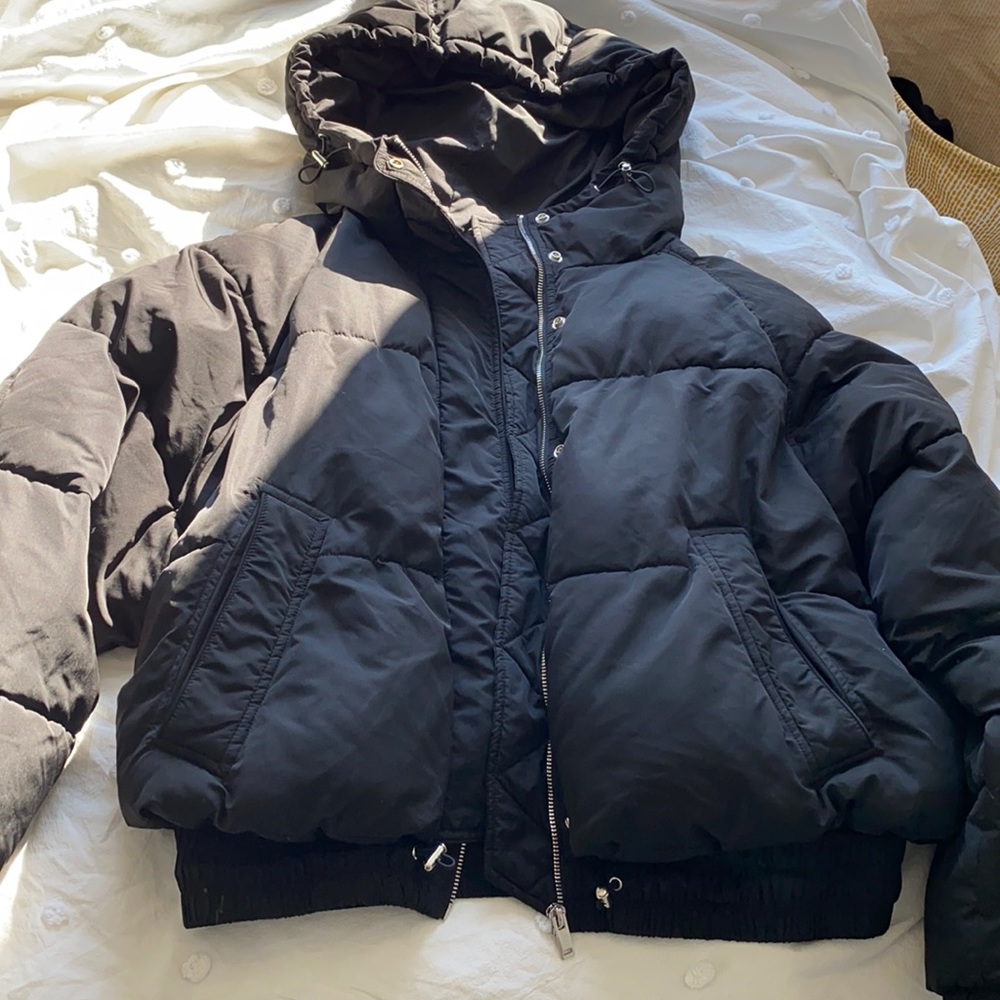 zara puffer jacket